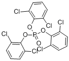 structure of CAS# 75431-49-1, Tris(2,6-Dichlorophenyl) Phosphate;Phosphoric Acid Tris(2,6-Dichlorophenyl) Ester