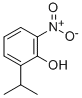 structure of CAS# 7545-71-3, 2-(1-Methylethyl)-6-Nitro-Phenol;2-ISOPROPYL-6-NITROPHENOL;6-ISOPROPYL-2-NITROPHENOL