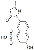 CAS#: 75476-93-6， 3-Hydroxy-7-(3-Methyl-5-Oxo-4H-Pyrazol-1-Yl)Naphthalene-1-Sulfonic Acid