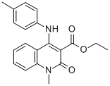 CAS#: 75483-10-2， Ethyl 1-Methyl-4-[(4-Methylphenyl)Amino]-2-Oxoquinoline-3-Carboxylate