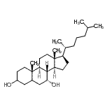 CAS#: 7554-76-9， (7alpha)-Cholestane-3,7-diol