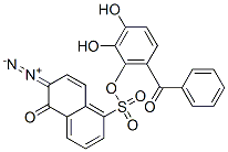 CAS#: 75578-79-9， 5-[6-(Benzoyl)-2,3-Dihydroxyphenoxy]Sulfonyl-2-Diazonionaphthalen-1-Olate