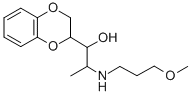 CAS#: 7562-63-2， alpha-[1-[(3-Methoxypropyl)Amino]Ethyl]-1,4-Benzodioxane-2-Methanol