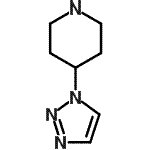 CAS#: 756476-21-8， 4-(1H-1,2,3-Triazol-1-yl)piperidine