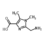 CAS#: 756476-79-6， 2-(Aminomethyl)-1,5-dimethyl-1H-imidazole-4-carboxylic acid