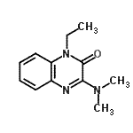 CAS#: 756797-55-4， 3-(Dimethylamino)-1-ethyl-2(1H)-quinoxalinone