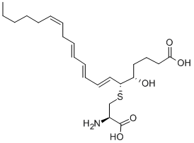 CAS#: 75715-88-7， 11-trans Leukotriene E4