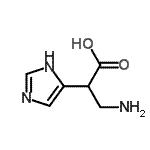 CAS#: 757185-97-0， 3-Amino-2-(1H-imidazol-4-yl)propanoic acid