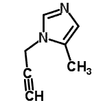 CAS#: 757908-35-3， 5-Methyl-1-(2-propyn-1-yl)-1H-imidazole