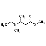 CAS#: 757973-34-5， Methyl 3-[ethyl(methyl)amino]butanoate