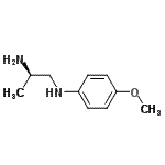 CAS#: 757976-26-4， (2R)-N<sup>1</sup>-(4-Methoxyphenyl)-1,2-propanediamine