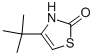 structure of CAS# 75820-45-0, 4-(1,1-Dimethylethyl)-2(3H)-Thiazolone
