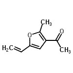 CAS#: 75822-63-8， 1-(2-Methyl-5-vinyl-3-furyl)ethanone