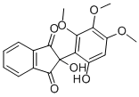 CAS#: 75840-19-6， 2-Hydroxy-2-(6-Hydroxy-2,3,4-Trimethoxyphenyl)Indene-1,3-Dione