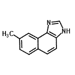 CAS#: 75840-96-9， 8-Methyl-1H-naphtho[1,2-d]imidazole
