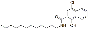 CAS#: 7588-27-4， 4-Chloro-N-Dodecyl-1-Hydroxynaphthalene-2-Carboxamide