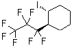 结构式 CAS# 7589-44-8, (1S,2R)-1-(七氟丙基)-2-碘环己烷