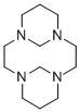 structure of CAS# 75920-10-4, 1,4,8,11-Tetraazatricyclo[9.3.1.1(4,8)]Hexadecane