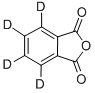 structure of CAS# 75935-32-9, Phthalic-D4 Anhydride