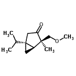 CAS#: 760175-72-2， (1S,4R,5S)-1-Isopropyl-4-(methoxymethyl)-4-methylbicyclo[3.1.0]hexan-3-one