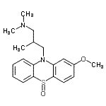 CAS#: 7606-29-3， 3-(2-Methoxy-5-oxido-10H-phenothiazin-10-yl)-N,N,2-trimethyl-1-propanamine