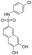 CAS#: 76091-71-9， N-(4-Chlorophenyl)-6,7-Dihydroxynaphthalene-2-Sulfonamide