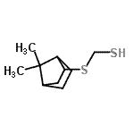 CAS#: 760932-74-9， [(7,7-Dimethylbicyclo[2.2.1]hept-2-yl)sulfanyl]methanethiol
