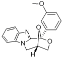 CAS#: 76099-08-6， 4,5-Dihydro-1-(3-Methoxyphenyl)-1,4-Epoxy-1H,3H-(1,4)Oxazepino(4,3-a)Benzimidazole