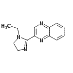 CAS#: 761368-65-4， 2-(1-Ethyl-4,5-dihydro-1H-imidazol-2-yl)quinoxaline