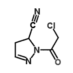 CAS#: 761414-68-0， 1-(Chloroacetyl)-4,5-dihydro-1H-pyrazole-5-carbonitrile