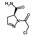 CAS#: 761414-85-1， (5S)-1-(Chloroacetyl)-4,5-dihydro-1H-pyrazole-5-carboxamide