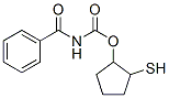 CAS#: 7621-74-1， (2-Sulfanylcyclopentyl) N-Benzoylcarbamate