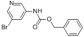 structure of CAS# 762298-10-2, Benzyl 5-Bromopyridin-3-Ylcarbamate;BENZYL 5-BROMOPYRIDIN-3-YLCARBAMATE