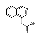 CAS#: 763024-93-7， 4-Isoquinolinylacetic acid