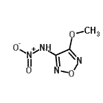 CAS#: 763072-66-8， 4-Methoxy-N-nitro-1,2,5-oxadiazol-3-amine