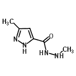 CAS#: 76312-30-6， N',3-Dimethyl-1H-pyrazole-5-carbohydrazide