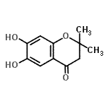 CAS#: 76348-95-3， 6,7-Dihydroxy-2,2-dimethyl-2,3-dihydro-4H-chromen-4-one
