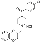 CAS#: 76362-14-6， (4-Chlorophenyl)-[1-(2,3-Dihydro-1,4-Benzodioxin-2-Ylmethyl)Piperidin-4-Yl]Methanone Hydrochloride