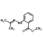 CAS#: 76368-94-0， Methyl 2-(2-isopropylidenehydrazino)benzoate