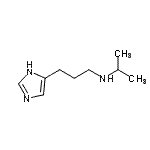 CAS#: 763867-58-9， 3-(1H-Imidazol-4-yl)-N-isopropyl-1-propanamine