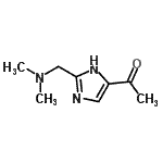 CAS 登录号：763887-37-2， 1-{2-[(二甲基氨基)甲基]-1H-咪唑-4-基}乙酮