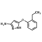 CAS#: 763890-72-8， 5-(2-Ethylphenoxy)-1H-pyrazol-3-amine