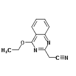 CAS#: 76473-43-3， (4-Ethoxy-2-quinazolinyl)acetonitrile
