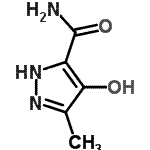 CAS 登录号：76491-20-8， 4-羟基-5-甲基-2H-吡唑-3-甲酰胺