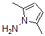 structure of CAS# 765-71-9, 2,5-Dimethyl-1H-Pyrrol-1-Amine;2,5-Dimethyl-1-Pyrrolamine;(2,5-Dimethylpyrrol-1-Yl)Amine;Pyrrole, 2,5-Dimethyl-N-Amino-