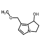 CAS#: 765306-52-3， 7-(Methoxymethyl)-2,3-dihydro-1H-pyrrolizin-1-ol