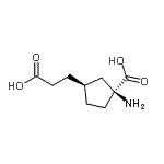 CAS#: 765876-74-2， (1S,3S)-1-Amino-3-(2-carboxyethyl)cyclopentanecarboxylic acid