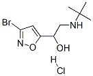 CAS#: 76596-58-2， 1-(3-Bromo-1,2-Oxazol-5-Yl)-2-(Tert-Butylamino)Ethanol Hydrochloride
