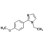 CAS 登录号：766458-84-8， 1-乙基-2-(4-甲氧基苯基)-1H-咪唑