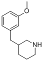 structure of CAS# 766487-11-0, 3-(3-Methoxy-Benzyl)-Piperidine;3-(3-METHOXY-BENZYL)-PIPERIDINE